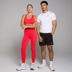 Cheap MP Active beha met gekruiste rugbandjes - Scharlakenrood DAMES Sportbeha'S