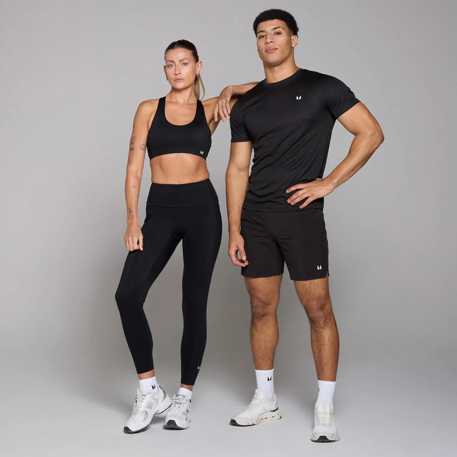 Outlet MP Active gerasterd trainingsshirt voor heren - Heren T-Shirts & Tops