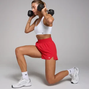 Hot MP Active geweven short voor dames - Karmijnrood DAMES Shorts