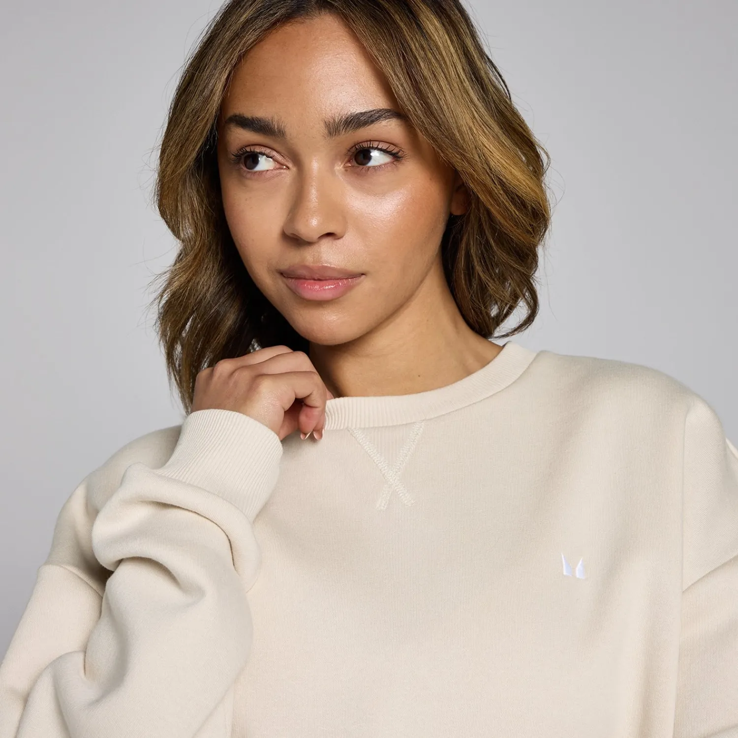 Outlet MP Basic oversized sweatshirt voor dames DAMES Hoodies & Truien