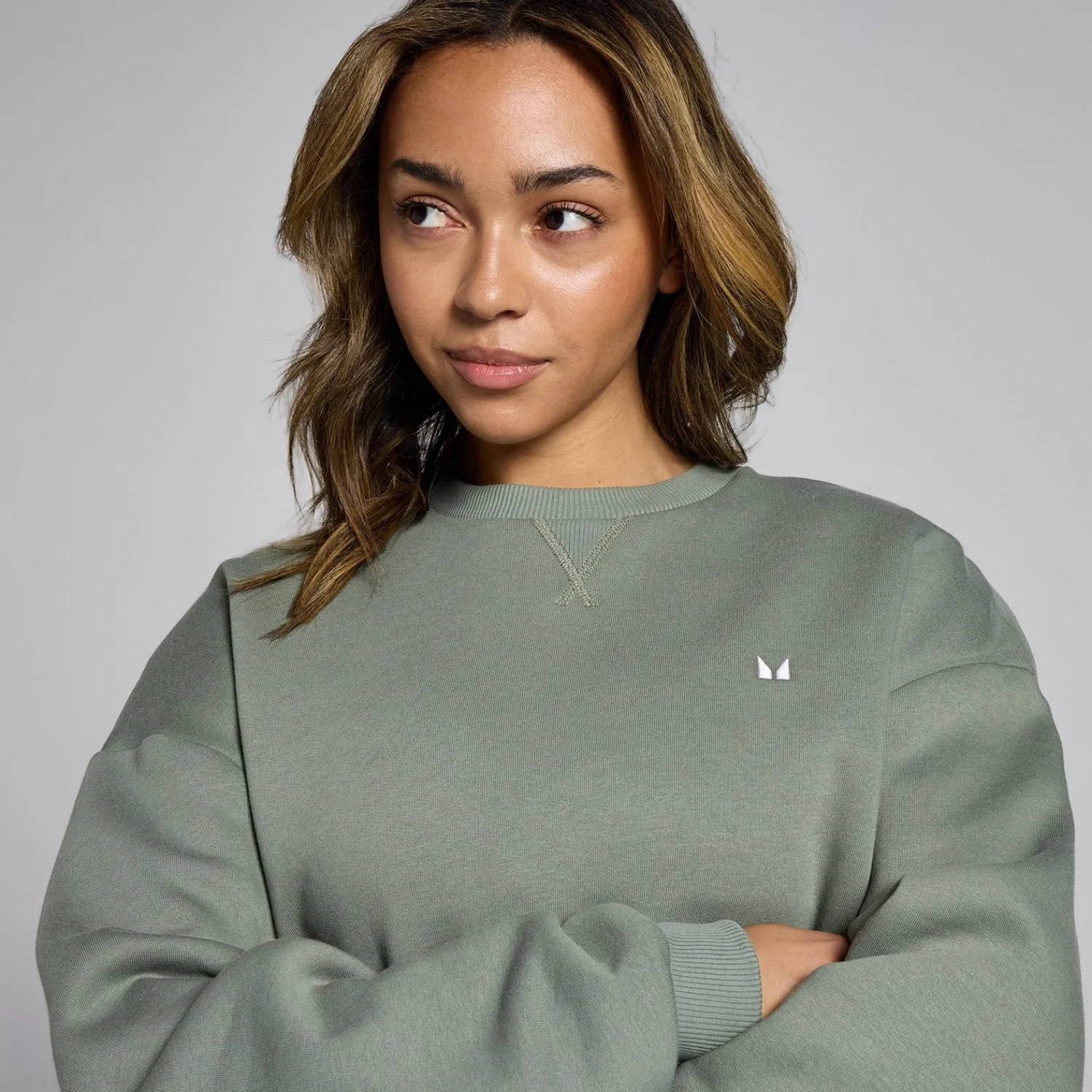 Hot MP Basic oversized sweatshirt voor dames DAMES Hoodies & Truien