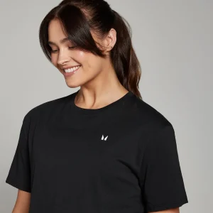 Clearance MP Basics croptop met losse pasvorm en korte mouwen voor dames - DAMES T-Shirts & Tops
