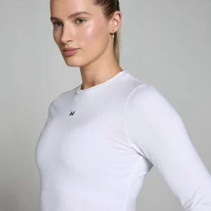 Shop MP Basics T-shirt met nauwsluitende pasvorm en lange mouwen voor dames - DAMES T-Shirts & Tops