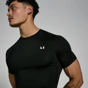 Sale MP basislaag trainingsshirt met korte mouwen voor heren - Zwart Heren T-Shirts & Tops | Basis Lagen