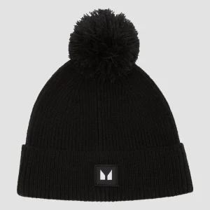 Clearance MP Bobble Hat - Black Petten, Mutsen & Handschoenen