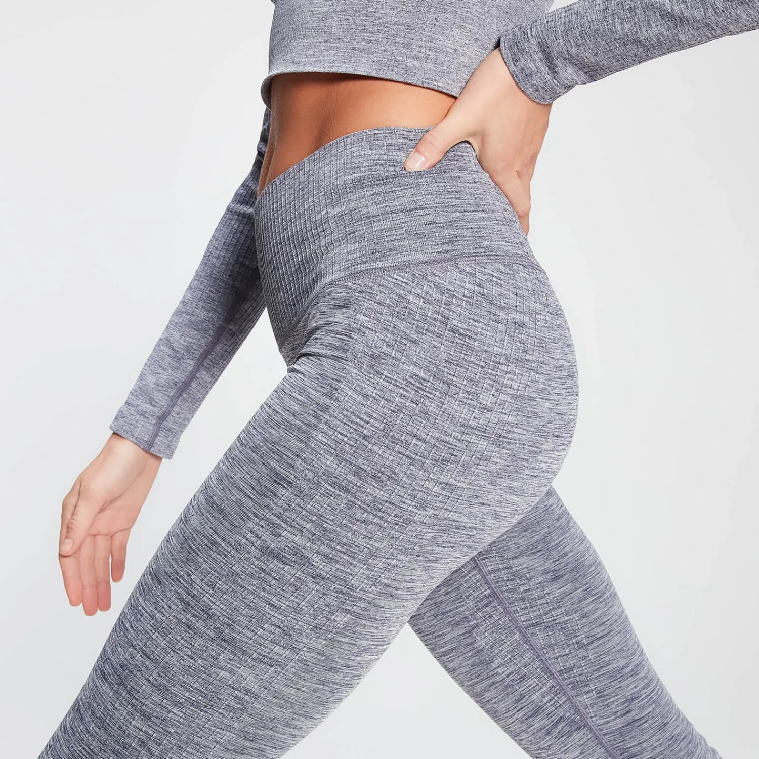 Clearance MP Composure Seamless Capri Leggings - Galaxy Blauw voor dames DAMES Leggings