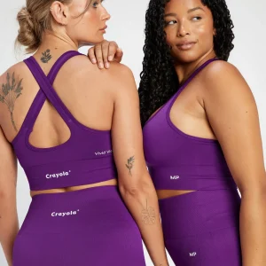 Store MP Crayola sportbeha - Levendig violet DAMES T-Shirts & Tops
