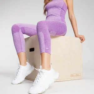 Fashion MP Curve 3/4 Legging - Diep Lila DAMES Leggings