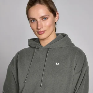 Best MP hoodie van fleecestof voor dames - Metaalgrijs DAMES Hoodies & Truien