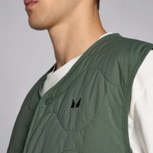 Flash Sale MP Lifestyle Diamond bodywarmer voor heren - Tijmgroen Heren Jassen & Vesten