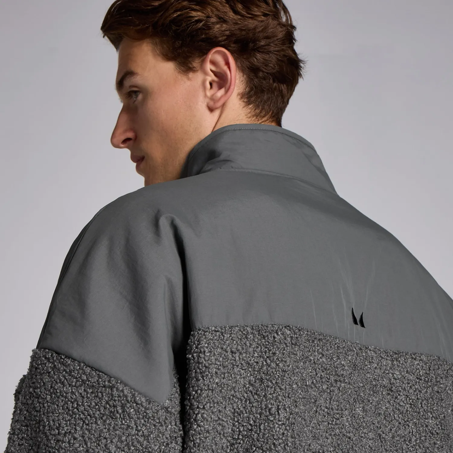 Best Sale MP Lifestyle hybride fleecejack voor heren - Mosgrijs Heren Hoodies & Truien | Jassen & Vesten