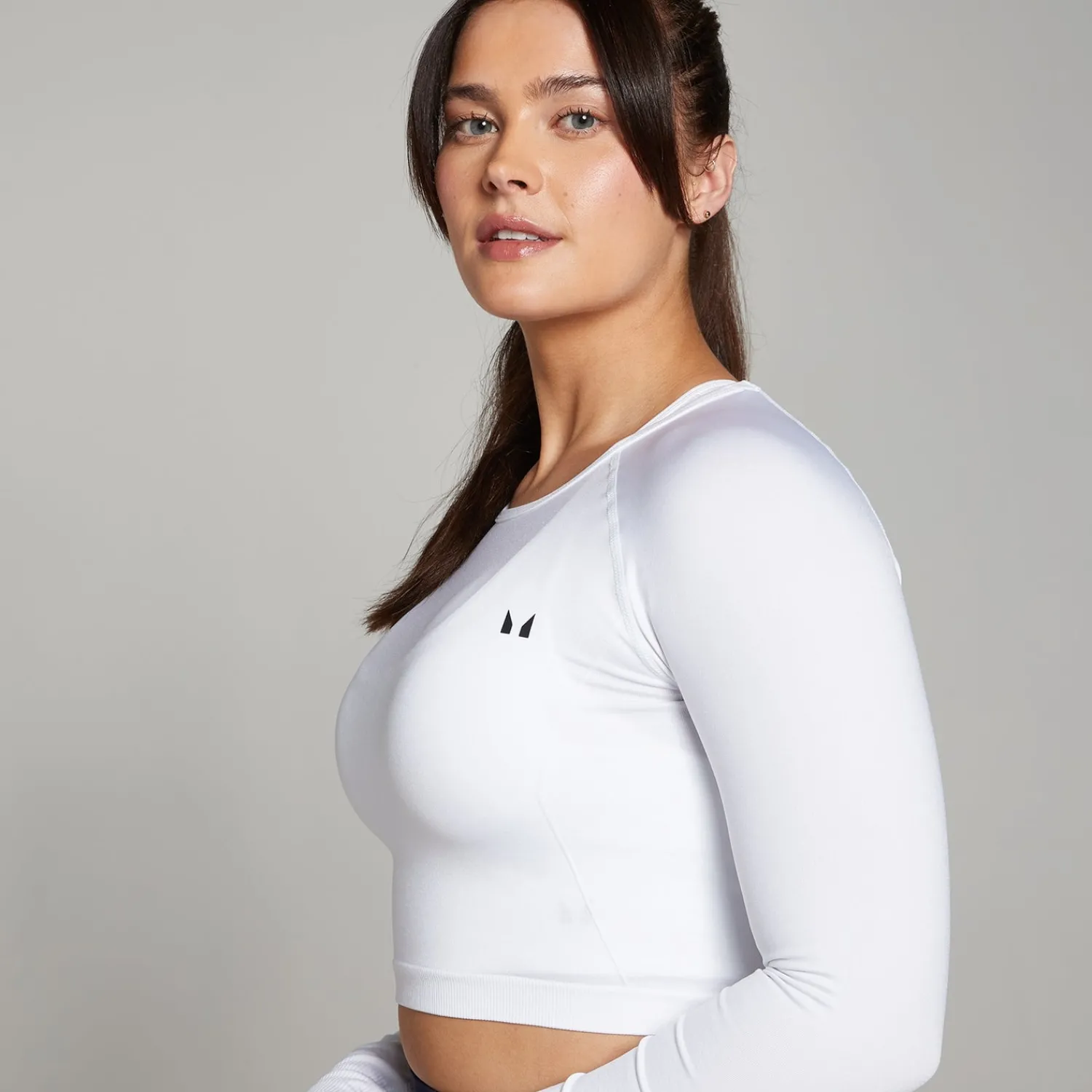 Clearance MP naadloze croptop met lange mouwen voor dames - DAMES Crop Tops | T-Shirts & Tops