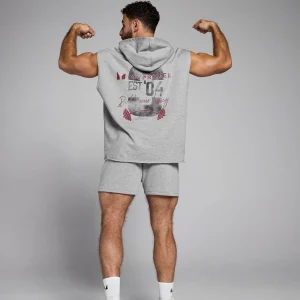 New MP Origin Graphic hemd met capuchon - Gemêleerd grijs Heren Tracksuits | Hoodies & Truien