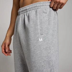 Fashion MP Rest Day joggingbroek met rechte pijpen voor heren - Gemêleerd stormgrijs Heren Tracksuits | Joggers & Bottoms