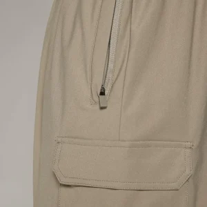 Fashion MP Tempo geweven cargo short voor heren - Kleigrijs Heren Shorts