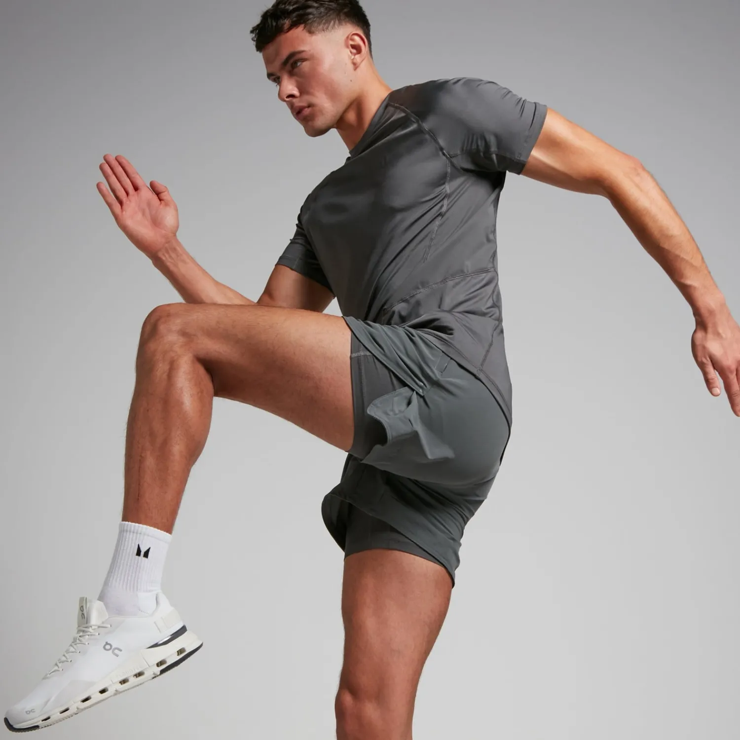Cheap MP Tempo 2-in-1 short voor heren - Schaduwzwart Heren Shorts