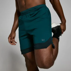 Shop MP Tempo joggingshort voor heren - Donkergroenblauw Heren Shorts