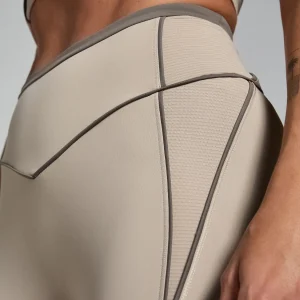 Fashion MP Tempo legging met contrasterende textuur voor dames - Kasjmier DAMES Leggings