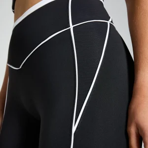 Store MP Tempo legging met contrasterende textuur voor dames - DAMES Leggings