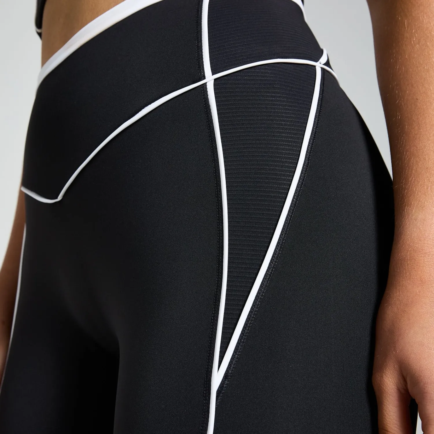 Store MP Tempo legging met contrasterende textuur voor dames - DAMES Leggings