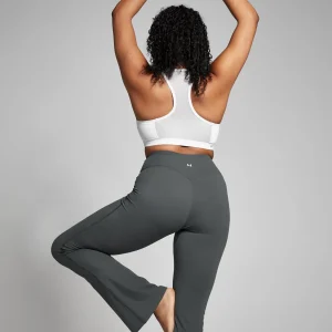Flash Sale MP Tempo legging met uitlopende pijpen voor dames - Schaduwzwart DAMES Leggings