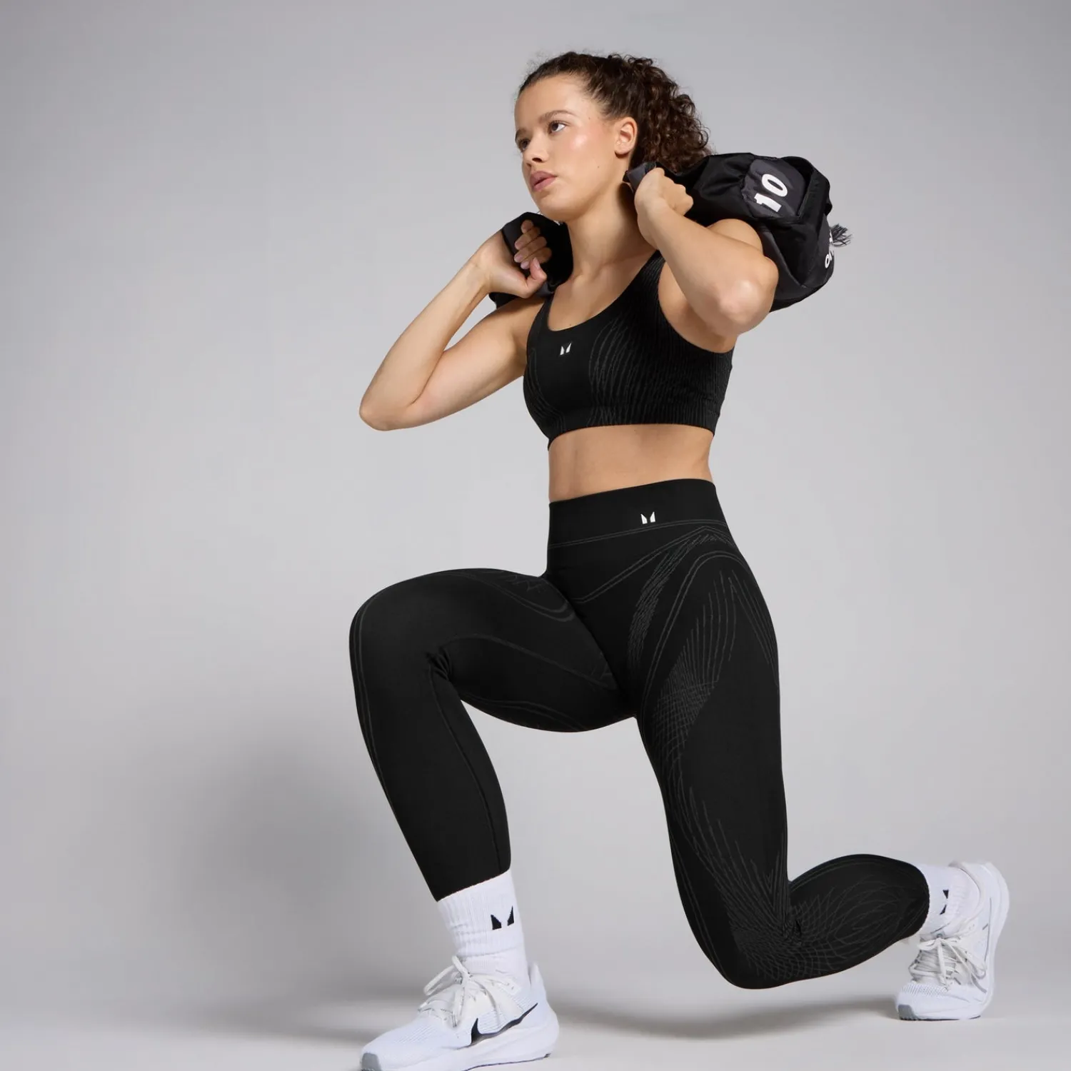 Best MP Tempo naadloze en lineaire legging voor dames - DAMES Leggings