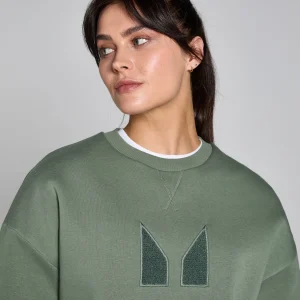 Cheap MP Tempo oversized sweatshirt voor dames - Mosgroen DAMES Hoodies & Truien
