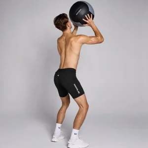 New MP Tempo short met nauwsluitende pasvorm voor heren - Zwart Heren Basis Lagen | Shorts