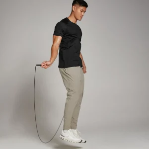 Online MP Tempo trainingjoggingbroek met reliëfopdruk voor heren - Kleigrijs Heren Tracksuits | Joggers & Bottoms
