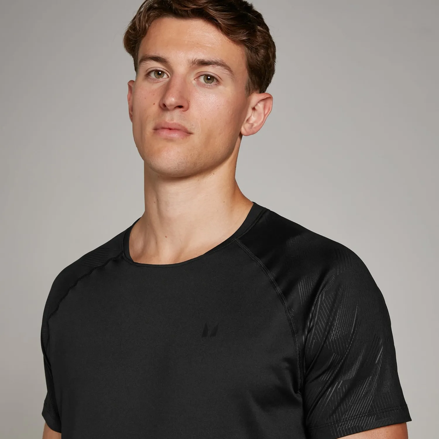 Fashion MP Tempo trainingshirt met reliëfopdruk voor heren - Heren T-Shirts & Tops
