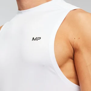 Shop MP Trainingshemd voor heren - Wit Heren Stringers & Tanks