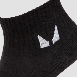 Best Sale MP Unisex Ankle Socks (3 Pack) - Black DAMES Ondergoed & Sokken | Ondergoed & Sokken
