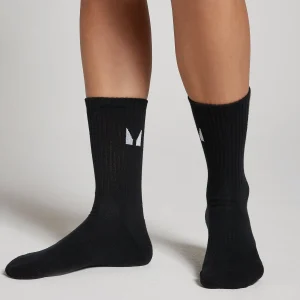 Hot MP Unisex Crew Socks (3 Pack) - Black DAMES Ondergoed & Sokken | Ondergoed & Sokken