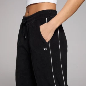 Outlet MP Women's Lifestyle Towelling Joggers - Black DAMES Joggers & Bottoms