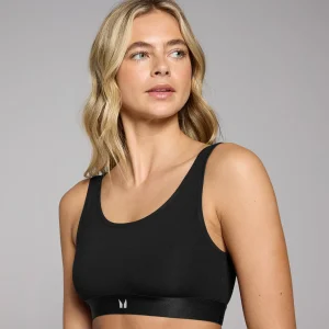 Online MP Women's Scooped Neck Bralette - Black DAMES Ondergoed & Sokken | Ondergoed & Sokken