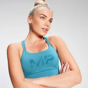 Fashion MP Women's Training Racer Back Sports Bra - Oceaanblauw DAMES Sportbeha'S