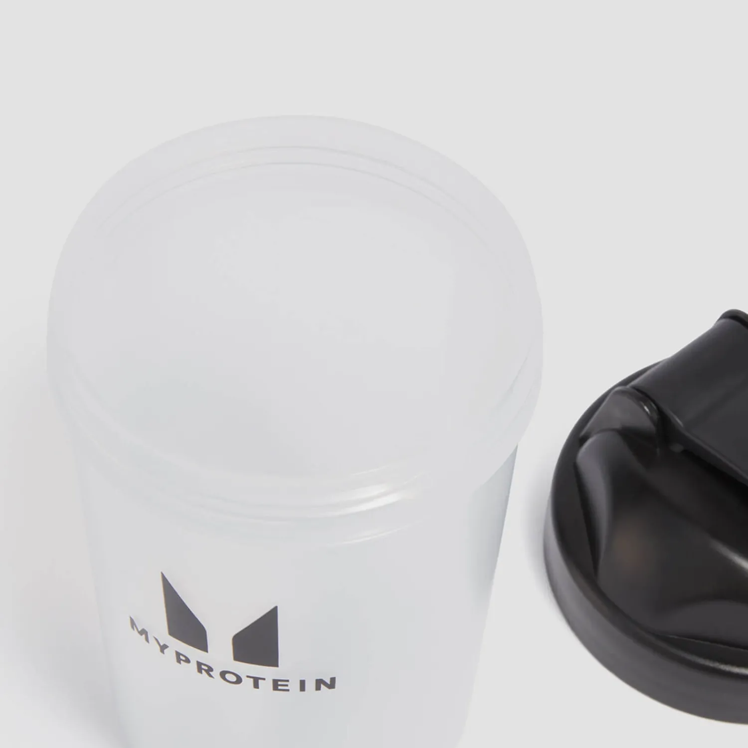 Online plastic minishaker - Transparant/Zwart Accessoires | Trainingsmateriaal