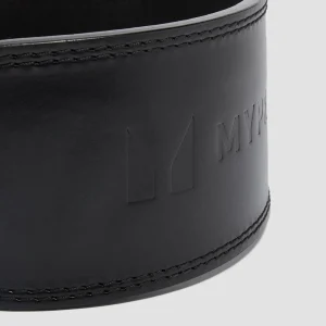 Fashion premium lederen halterriem - Zwart Trainingsmateriaal