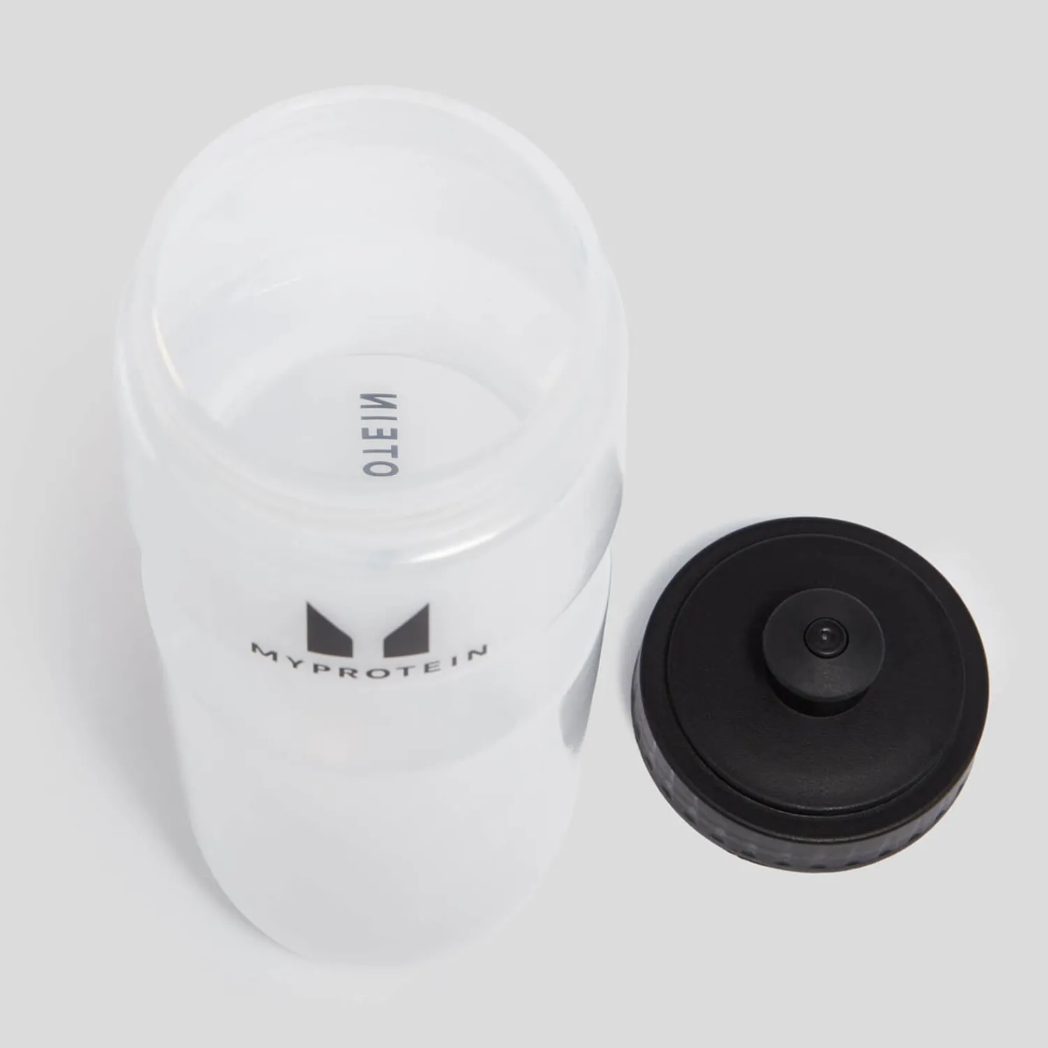 Best sportieve waterfles - Transparant/Zwart Accessoires | Trainingsmateriaal
