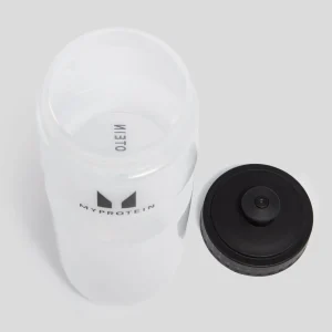 Best sportieve waterfles - Transparant/Zwart Accessoires | Trainingsmateriaal