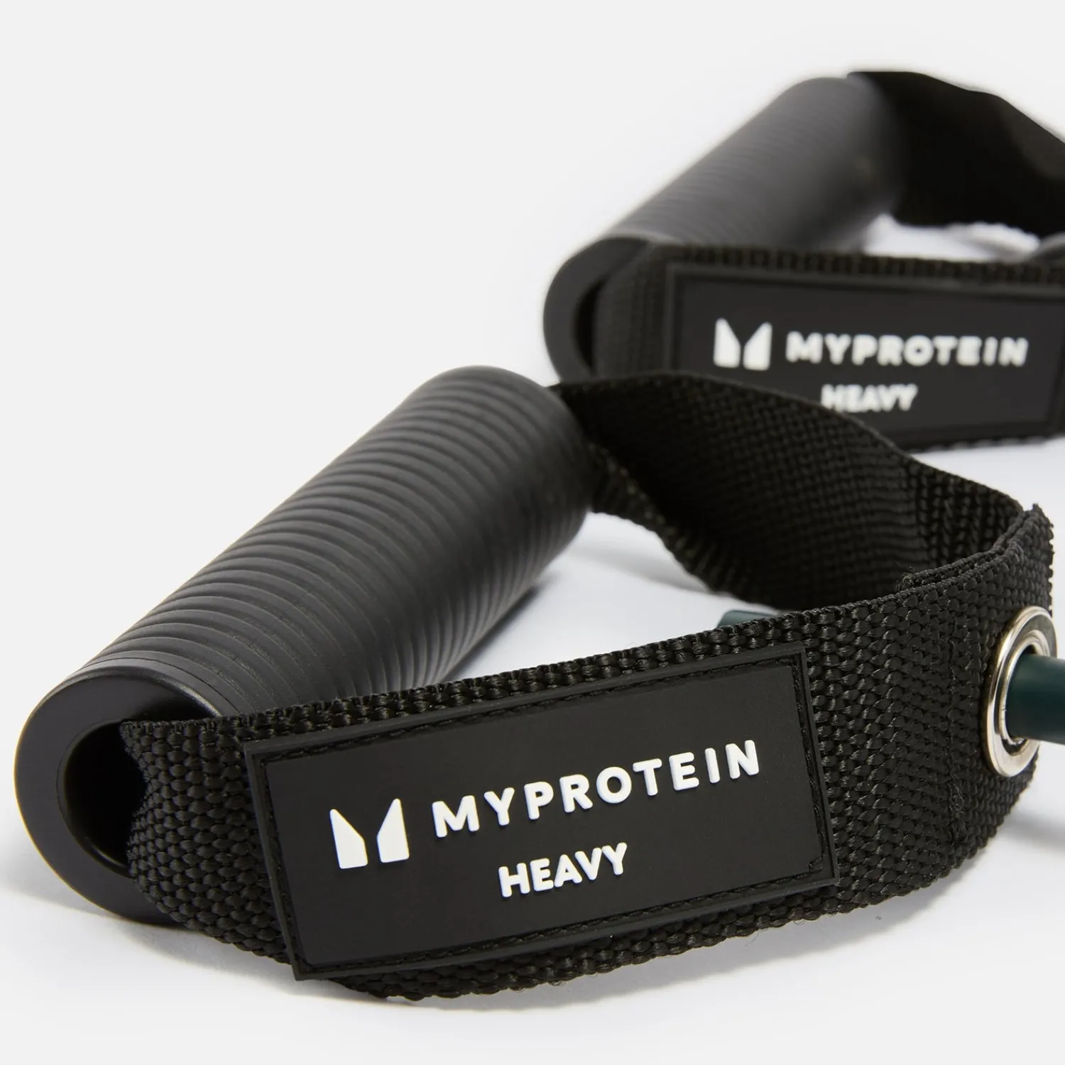 Store weerstandsband met handvatten - Zwaar - Grafietgrijs Trainingsmateriaal