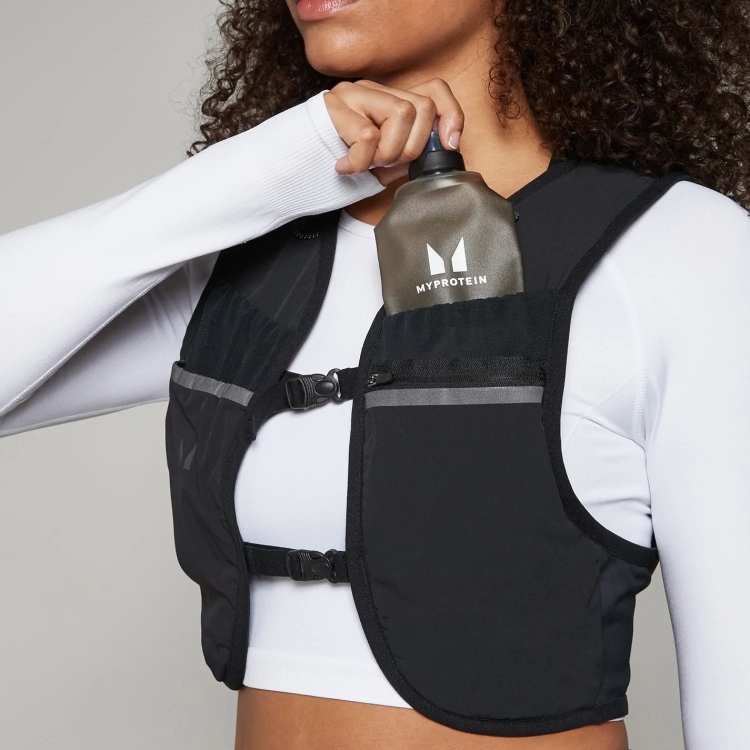 Flash Sale zachte hardloopfles - Zwart Accessoires | Trainingsmateriaal