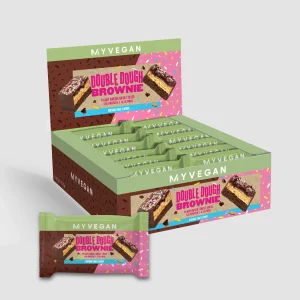 Clearance Vegan Double Dough Brownie Vegan Eiwitrepen & Koekjes | Veganistische Eiwitrepen